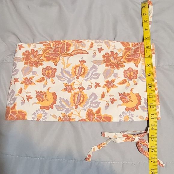 NWT Free People S Summer of Love Convertible Crop Bandeau Top in Natural - Picture 4 of 7